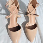 Closed toe heels Tan Size 8.5 Photo 0