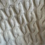 Babaton Aritzia  Wool Cable Knit Cropped Cream Sweater Photo 6