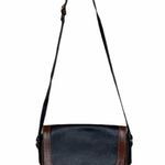 Vintage Bally Black Brown Leather Crossbody Bag Photo 9