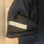Lucy in the Sky NWOT Maclaine Edge Dress in Black Iridescent XS Photo 2
