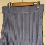 BORN IN BKLYN 525 America women’s pleated blue skirt size Medium NWT Photo 2