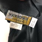 Collage London High Waist Maxi Skirt Black Satin with Slit Size undefined Photo 5