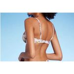 Shade & Shore  Ruched Underwire Bikini Top - Multi Floral Print Women's 38DD NWT Photo 1