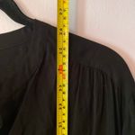James Perse Black Flowy 3/4 Sleeve Blouse Lightweight Women's size 3 / Large Photo 7