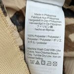 J.Crew‎ Featherweight Satin Pleated Mini Skirt in Zebra Stripe Brown Beige, Sz 2 Photo 10