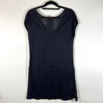 Comptoir des Cotonniers Linen Top Drawstring Waist Minimalist Neutral Women's M Blue Size M Photo 6