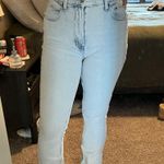 Abercrombie & Fitch Slim Straight High Rise Jeans Photo 0