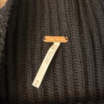 Free People Easy Street Crop Pullover Black Funnel Neck Sweater Dolman Medium Photo 2