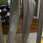 Aerie light grey joggers size large Photo 0