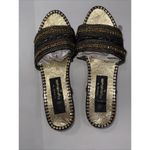 Vibrant Vintage  Happy Go Lightlys On Treadeasy Multicolor Wedge Slip Sandals 6 Photo 9