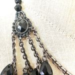 LC Lauren Conrad Lauren Conrad black beaded multi strand necklace Photo 2