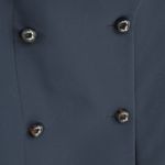 ZARA  Double Breasted Wool Blend Short Coat Lined Peacoat Navy Blue Women's S Photo 3