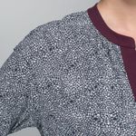 Lululemon 2014  Effortless Dress Plush Petal Black Ghost Bordeaux Drama Sz2 Rare Photo 4