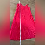 La Ligne satin slip red dress size large Photo 5