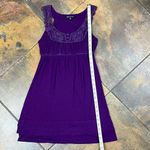 Bluheaven  Purple Lace Tank Sundress Small Photo 8