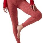 Athleta Salutation Stash Pocket Softluxe Tight UPF 50+ Powervita High Red XS Photo 0