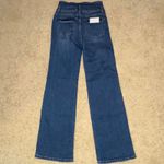 Risen LA Jeans triple button fly straight jeans 7/28 Distressed Wide Leg Blue Photo 7