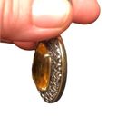 Park Lane Vintage Y2k  gold-stone silver tone necklace pendant gives David yurman Photo 2