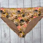 Time & Tru women 3X 24W-26W high waist bikini fit w/foldover waistband Tropical print Photo 0