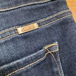 KanCan High Rise Ripped Distressed Cropped Jean Stretch Dark Wash Size 31/14 Blue Photo 5