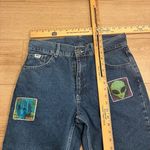 The Ragged Priest NEW  Women’s Mid Rise Patch Dad Jeans Size 30 Photo 2