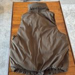 Gap Army Green Puffer Vest Size L Photo 5