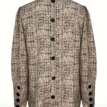 Boutique Button Back Blouse Office Long Sleeve Business Dressy Corporate Outfits (8/10) Photo 3