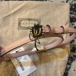 Gucci GG Mousse Top Patent Leather Belt size 85 Photo 0