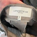 Lafayette 148 Wyatt Pleated Barrel Leg Pant US Size 6 Concrete Tan Gray Photo 7