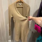 autumn cashmere Cute cozy Cotton by tan camel oversized cardigan sweater ribbed Photo 6