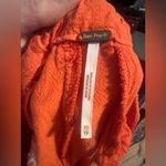 Free People  | Free In You Pull On Pleated Trousers, Orange, XS Photo 7
