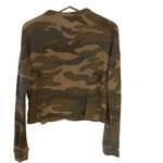 Aeropostale Aero waffle knit long sleeve camo cropped shirt XS Photo 3