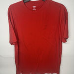 Victoria's Secret PINK Women's Sleepwear Top Size Large Red Short Sleeve Photo 0