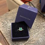 Swavorski Swarovski angelic rectangular ring Photo 4