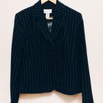 Chadwick's s Black and Stripe Blazer and Skirt Photo 0