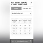 Sandro  black mesh jumpsuit Size Medium/IT 2 Photo 6