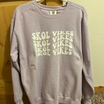 Comfort Colors Skol Vikes Crewneck Sweatshirt Photo 0