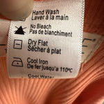 l*space NWOT L* Sandpiper Ribbed Midi Dress Fusion Coral Size Extra Small Side Slit Photo 7