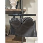 RTA Rangi Leather Bustier Corset Top Black Womens Size 4 Photo 4