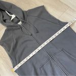 TNA Sleeveless Hoodie Jacket boyfriend full zip womens Gray (xxsmall) athleisure Size XXS Photo 2
