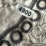 Johnny Was KANCHAI DRESS Size L Embroidered Floral Print Linen Blend Tunic Photo 11