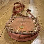 See By Chloe  Red Crossbody Bag with Gold Accents Photo 5