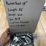 Sanctuary Black Silk Ruffle Sleeveless Top Blouse Size Large Photo 8