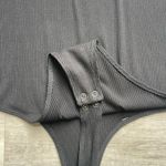 Pistola Bailey Ribbed Long Sleeves Black Bodysuit Size L Photo 6