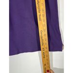 Burberry  Brit Short Sleeve Women Polo Shirt Logo Classic Preppy Purple Size L Photo 2