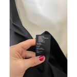 COS  Dress Women Size 4 Black Pleated Waist Structured Scuba Peplum Minimalist Photo 8