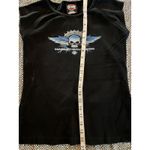 Harley Davidson Women's Black Somerset, PA Cap Sleeve T Photo 2