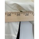 Carlisle Womens Ivory Button Down Shirt Top Mesh Stripe Streetwear Size 8 Black Photo 6