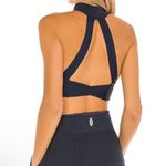 Free People Movement Ribbed Navy Crop Top Size Small Blue Photo 1