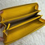 Michael Kors  Mustard Yellow Zip Around Wallet Photo 4